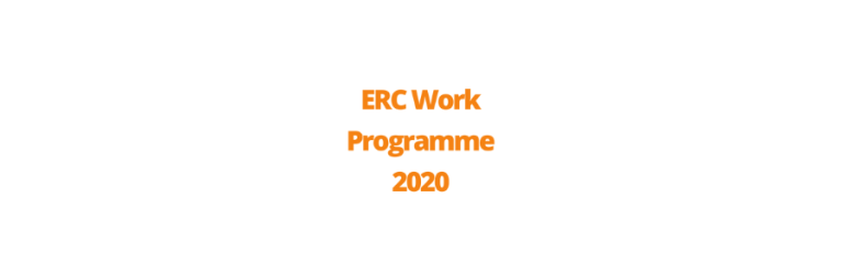 ERC work programme 2020