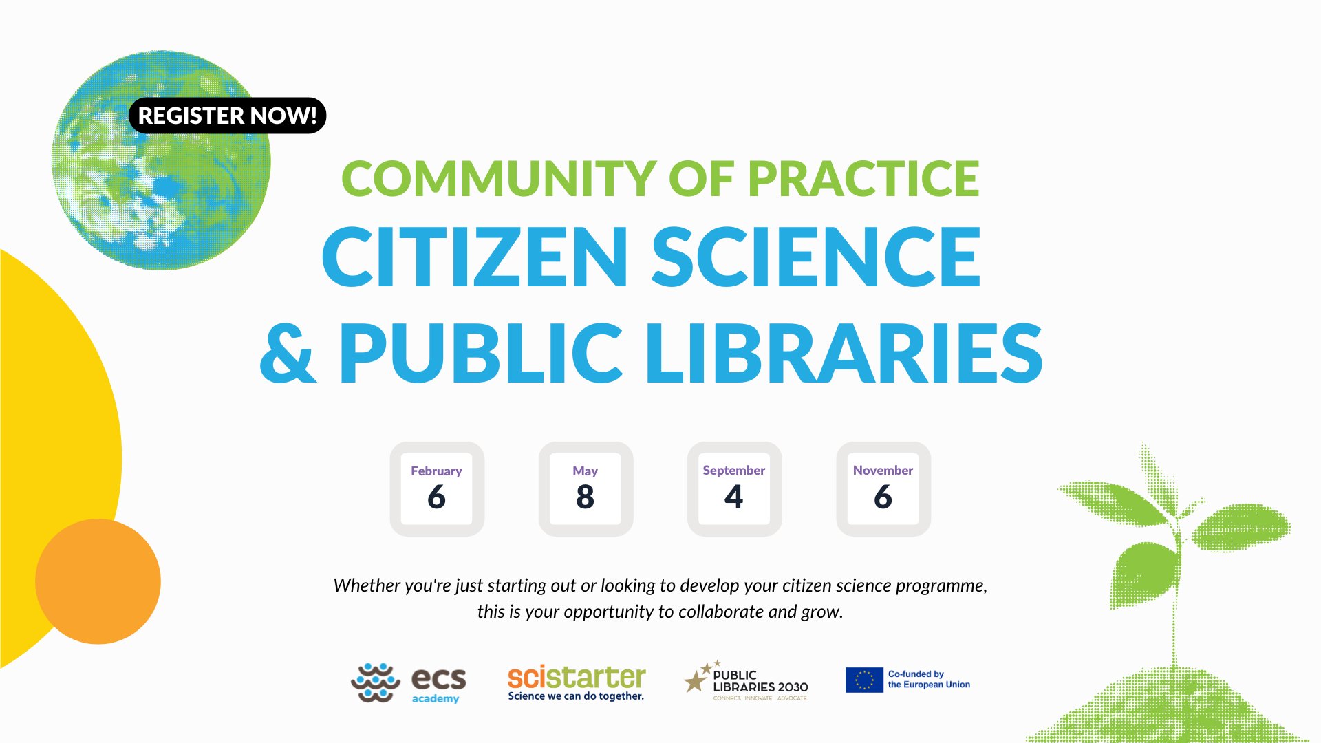 Public Libraries and Citizen Science Community of Practice Calls