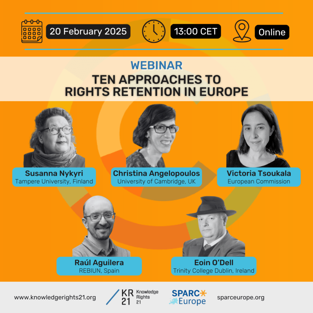 Ten Approaches to Rights Retention in Europe Otvorena znanost