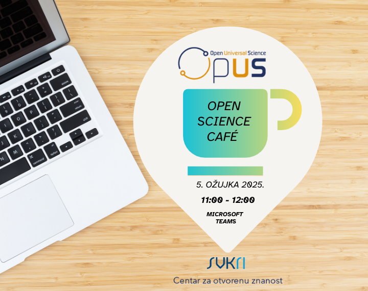 Open Science Café Gradanska znanost – sudjelovanje javnosti u znanstvenim istrazivanjima; otvorena znanost