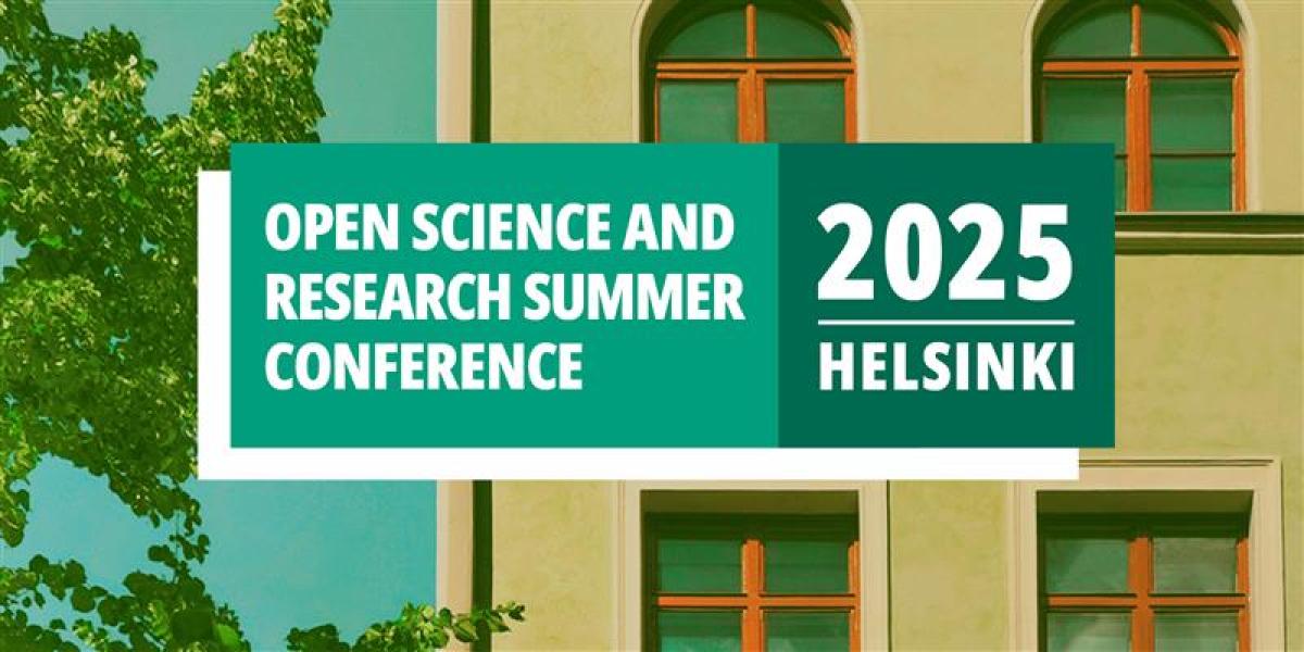 Open science and research conference 2025 Helsinki