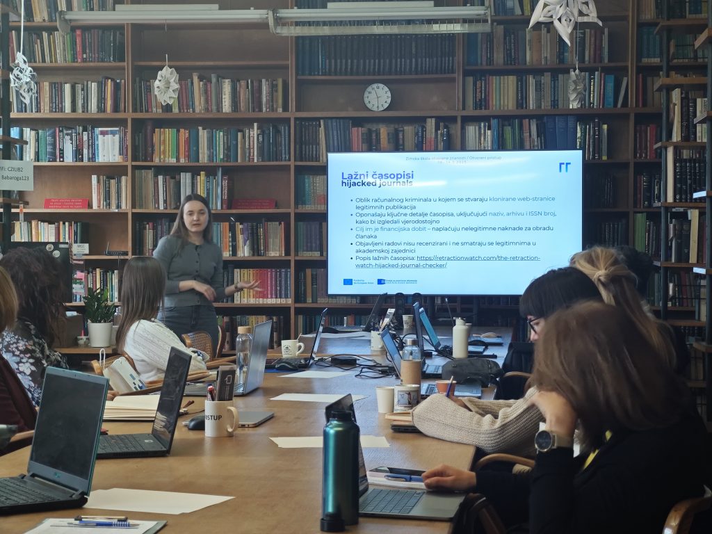 Zimska skola otvorene znanosti; PATTERN projekt; otvorena znanost; istrazivacki podaci; otvoreni pristup; open access; open science; research data management; otvoreni podaci