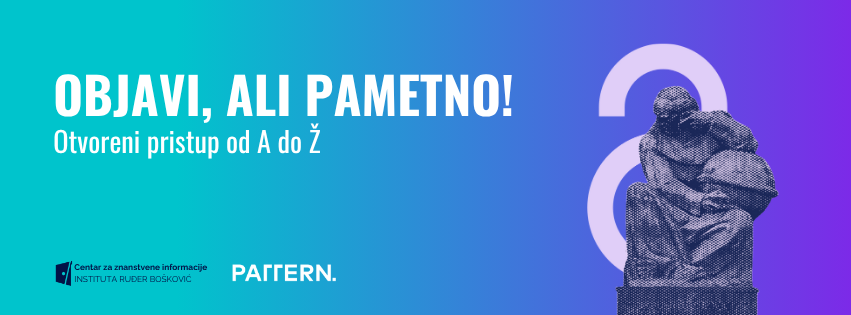 Otvorena znanost u praksi kroz seriju PATTERN webinara Centra za znanstvene informacije