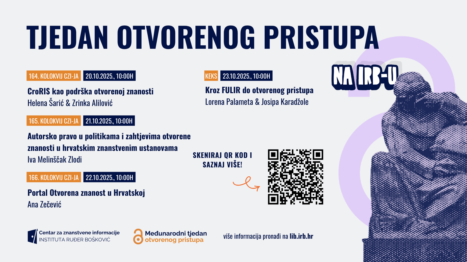 Tjedan otvorenog pristupa 2025. na Institutu Ruđer Bošković