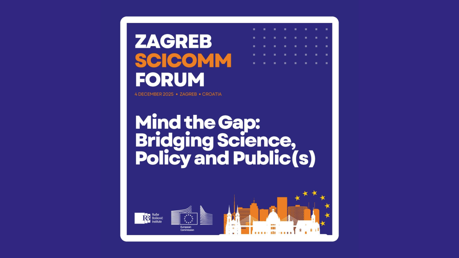 Zagreb Science Communication Forum 2025