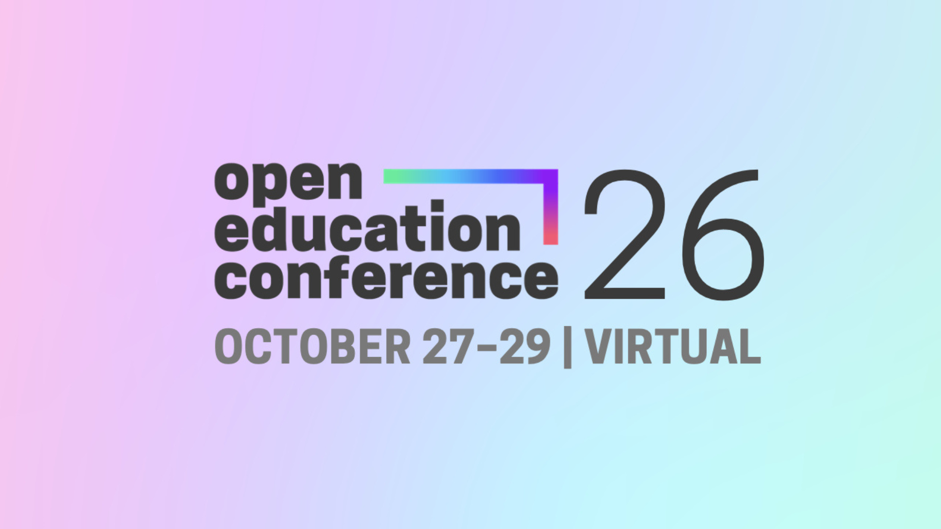 2026 Open Education Conference (OpenEd26)